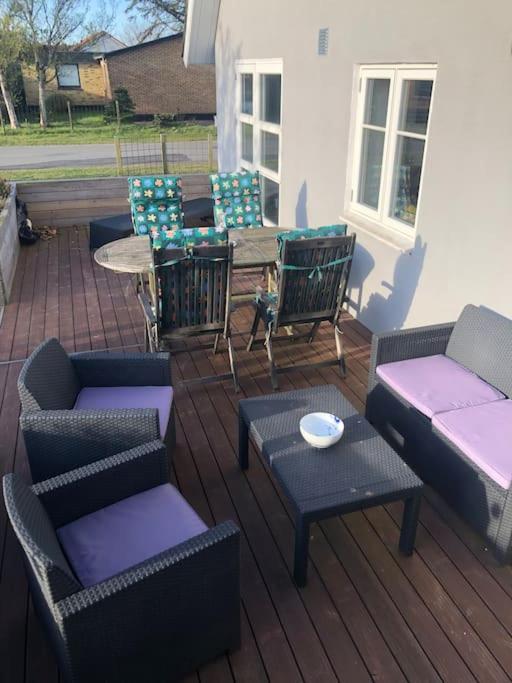 Hyggeligt Byhus Taet Ved Skov Og Togstation Aalbaek Exterior foto